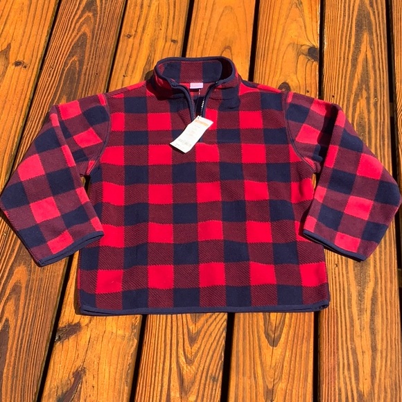 2 NWT Boys Size M 7/8 Bundle : Star Wars Hoodie / 1/4 Zip Checker Print Fleece - Picture 10 of 16